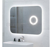 Зеркало Sanita luxe Infinity 80х60 см, с подсветкой, сенсорное