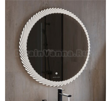 Зеркало круглое Sanita luxe Art 70х70 см, с подсветкой, сенсорное
