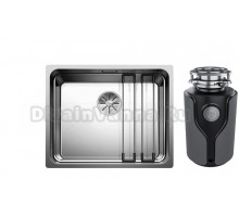 Комплект Мойка Blanco Etagon 500-IF + Измельчитель KUCHENSTERN Muhle