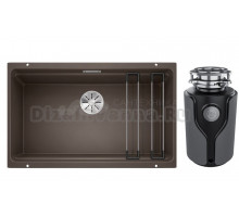 Комплект Мойка Blanco Etagon 700-U, кофе + Измельчитель KUCHENSTERN Muhle