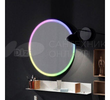 Зеркало круглое Silver Mirrors Перла-RGB 77 с подсветкой мульти-цвет