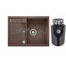 Комплект Мойка Blanco Metra 45S Compact 519581, кофе + Измельчитель KUCHENSTERN Muhle