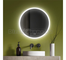 Зеркало круглое Silver Mirrors Perla neo -2 65 с подсветкой, с антизапотеванием