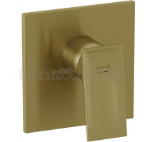 Встраиваемый смеситель для душа и ванны Kludi Decus 54755N075 брашированное золото