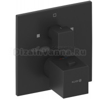 Термостатический смеситель встраиваемый Kludi Decus 548103975 черный матовый