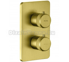 Термостатический смеситель встраиваемый Allen Brau Priority 5.31213-GB С ВНУТРЕННЕЙ ЧАСТЬЮ, брашированное золото