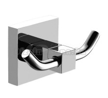 Крючок AZARIO Rina AZ-87005B хром, на шурупах