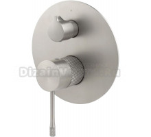 Встраиваемый смеситель для душа и ванны Allen Brau Priority 5.31C11-BN С ВНУТРЕННЕЙ ЧАСТЬЮ, брашированный никель