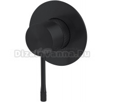 Встраиваемый смеситель для душа и ванны Allen Brau Priority 5.31C12-31 С ВНУТРЕННЕЙ ЧАСТЬЮ, матовый черный