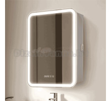 Зеркало-шкаф Silver Mirrors Фиджи 50x75 с подсветкой, сменой цвета подсветки (теплый/холодный)