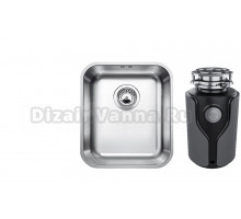 Комплект Мойка Blanco Supra 340-U + Измельчитель KUCHENSTERN Muhle