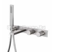 Встраиваемый смеситель для душа и ванны Abber Rund AF8730SP С ВНУТРЕННЕЙ ЧАСТЬЮ, сатин