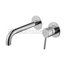 Смеситель для раковины Abber Wasser Kreis AF8112 С ВНУТРЕННЕЙ ЧАСТЬЮ, хром