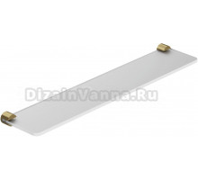 Полка под зеркало Kludi Vela R 58973N0 60 см, стеклянная