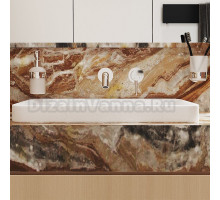 Стакан для ванной Aqueduto Ponto PON0200 настенный, хром, стеклянный