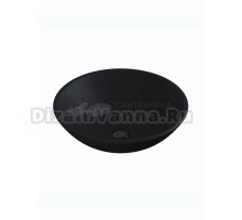 Накладная раковина Uperwood Sfera 40 матовая черная, круглая