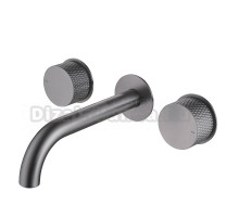 Смеситель для раковины Abber Wasser Kreis AF81122NG С ВНУТРЕННЕЙ ЧАСТЬЮ, никель