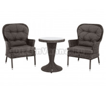 Комплект садовой мебели 3 в 1 4SiS Алиса коричневый