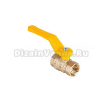 Шаровой кран Dist Стандарт 412Р газ 3/4" ВРx3/4" ВР