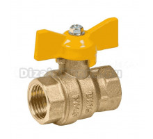Шаровой кран Dist Эксперт 213Б газ 1" ВРx1" ВР