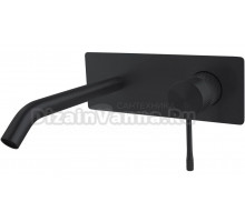 Смеситель для раковины Allen Brau Priority 5.31D03-31 С ВНУТРЕННЕЙ ЧАСТЬЮ, матовый черный