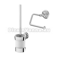 Набор Держатель для туалетной бумаги AM.PM Like A8034100 + Ершик