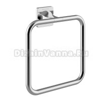 Держатель для полотенец Aqueduto Respingo RES0500 глянцевый хром, кольцо