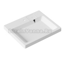 Раковина над стиральной машиной "ЛАЙН" 60*50 ш*г, с кронштейнами (MIXLINE)