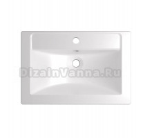 Раковина накладная "МАРГО-60" белая (MIXLINE)