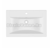 Раковина накладная "МАРГО-70" белая (MIXLINE)