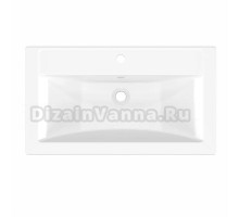 Раковина накладная "МАРГО-80" белая (MIXLINE)