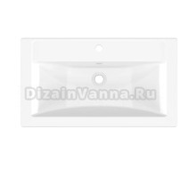 Раковина накладная "МАРГО-90" белая (MIXLINE)