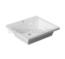 Раковина накладная "РИМ-50" белая (MIXLINE)