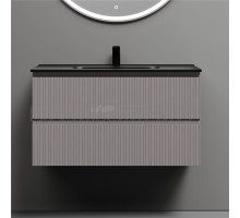 Тумба с раковиной Sancos Snob T 90 doha soft, раковина CN7002MB