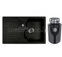 Комплект Мойка Lava L5.LAV + Измельчитель KUCHENSTERN Muhle