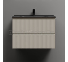 Тумба с раковиной Sancos Snob T 70 beige soft, раковина CN7007MB