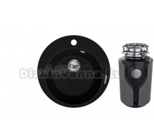 Комплект Мойка Lava R1 + Измельчитель KUCHENSTERN Muhle