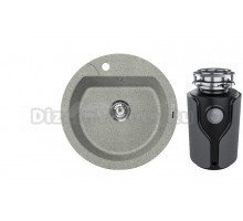 Комплект Мойка Lava R3, scandic + Измельчитель KUCHENSTERN Muhle