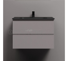 Тумба с раковиной Sancos Snob R 70 doha soft, раковина CN7007MB