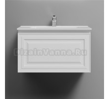 Тумба с раковиной Sancos Very 70 bianco, раковина CN7007