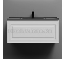 Тумба с раковиной Sancos Very 90 bianco, раковина CN7002MB