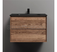 Тумба с раковиной Sancos Marmi 2.0 70 дуб чарльстон, раковина CN7007MB