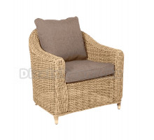 Садовое кресло 4SiS Кон Панна соломенное
