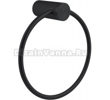 Держатель для полотенец Allen Brau Priority 6.31C14-31 матовый черный, кольцо