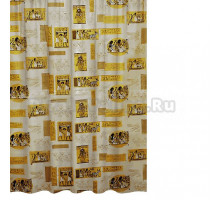Штора для ванной Умничка 180x180 см, египет
