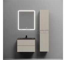 Мебель для ванной комнаты Sancos Snob R 70 beige soft, раковина CN7007MB