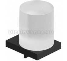 Дозатор для жидкого мыла Kludi Vela C 3197639 настенный, черный