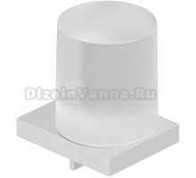 Дозатор для жидкого мыла Kludi Vela C 3197653 настенный, белый