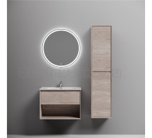 Мебель для ванной комнаты Sancos Marmi 1.0 70 дуб галифакс натуральный, раковина CN7007