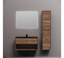 Мебель для ванной комнаты Sancos Marmi 1.0 90 дуб чарльстон, раковина CN7002MB